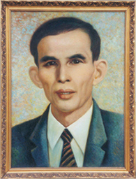 yl6809永利皇宫股份创始人温北英油画像